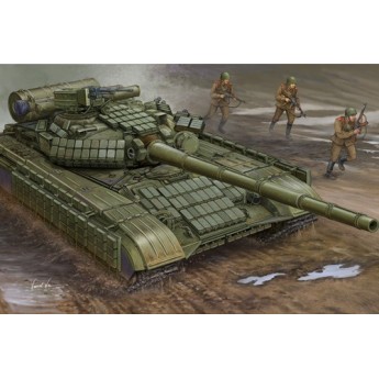 Trumpeter 01580 Сборная модель танка Т-64АВ мод 1984 г (1:35)