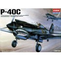Academy 12280 Сборная модель самолета P-40C Tomahawk (1:48)
