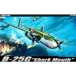 Academy 12290 Сборная модель самолета B-25G "Shark Mouth" (1:48)