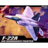 Academy 12423 Сборная модель самолета F-22 Raptor (1:72)