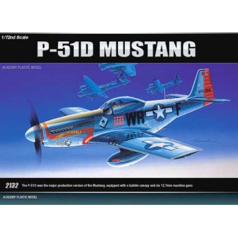 Academy 12485 Сборная модель самолета P-51D (1:72)