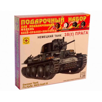Моделист ПН303538 Сборная модель танка 38(t) "Прага". Подарочный набор (1:35)