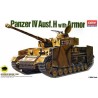 Academy 13233 Сборная модель танка GERMAN PANZER IV H W/ARMOR (1:35)