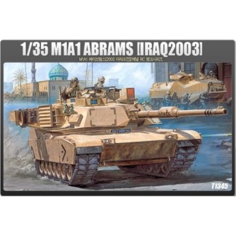 Academy 13272 Сборная модель танка M1A1 ABRAMS (1:35)