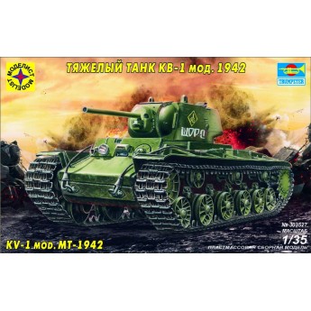 Моделист 303527 Сборная модель танка КВ-1, модель 1942 г (1:35)