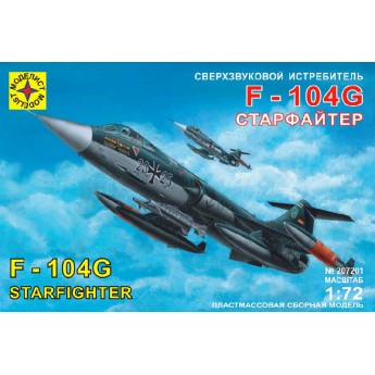 Моделист 207201 Сборная модель истребителя F-104G "Старфайтер" (1:72)