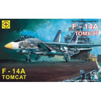 Моделист 207204 Сборная модель палубного самолета F-14A "Томкэт" (1:72)