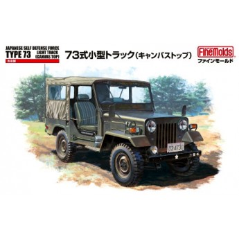 FineMolds FM34 Сборная модель автомобиля JGSDF Type 73 Light Truck w/Canvas Top (1:35)