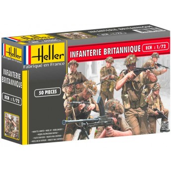 Heller 49604 Фигурки солдат Британской пехоты (1:72)