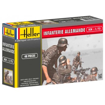 Heller 49605 Фигурки солдат Немецкой пехоты (1:72)