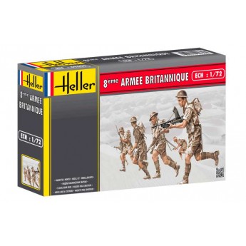 Heller 49609 Фигурки солдат Британской 8-й армии (1:72)