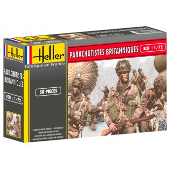 Heller 49623 Фигурки солдат Британских парашютистов (1:72)