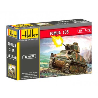 Heller 79875 Сборная модель танка Сомуа (1:72)
