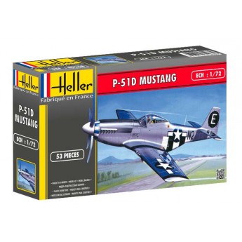 Heller 80268 Сборная модель самолёта Р-51 Мустанг (1:72)