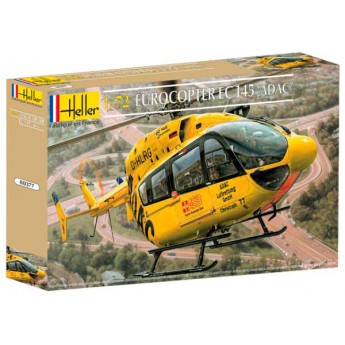 Heller 80377 Сборная модель вертолета ЕС-145 "ADAC" (1:72)
