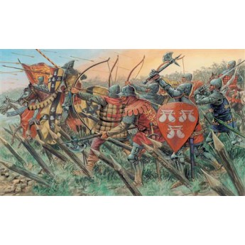 ITALERI 6027 Фигурки солдат ENGLISH KNIGHTS AND ARCHERS (100 YEARS WAR) (1:72)