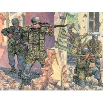 ITALERI 6045 Фигурки солдат WWII - GERMAN PARATROOPERS (1:72)