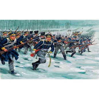 Солдаты NAPOLEONIC WARS: PRUSSIAN INFANTRY (1:72)