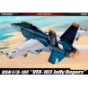 Academy 12535 Сборная модель самолета USN F/A-18F "VFA-103 Jolly Rogers" (1:72)