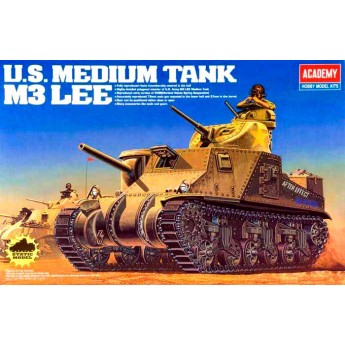 Academy 13206 Сборная модель танка M3 "Ли" (1:35)