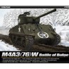 Academy 13500 Сборная модель танка M4A3 (76)W "Battle of Bulge" (1:35)