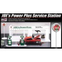 Academy 15122 Сборная модель диорамы Станция автосервиса "Joe's Power Plus" (1:24)