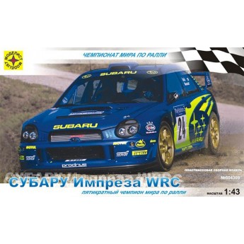 Моделист 604309 Сборная модель легкового автомобиля Субару Импреза WRC (1:43)