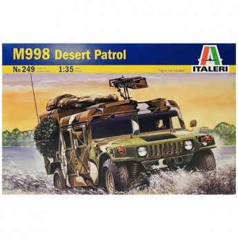 ITALERI 0249 Сборная модель бронеавтомобиля М998 "Desert patrol" (1:35)