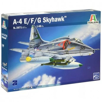 ITALERI 2671 Сборная модель военного самолета A-4 E/F/G Skyhawk (1:48)