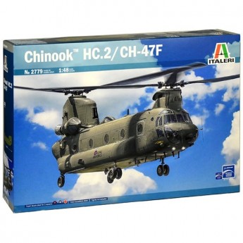 ITALERI 2779 Сборная модель вертолета Chinook HC.2/ CH-47F (1:48)