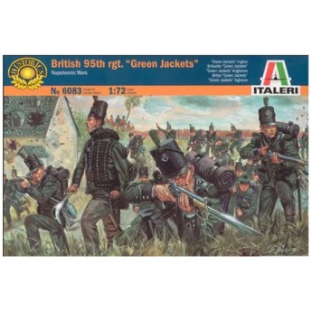 ITALERI 6083 Фигурки солдат British 95th rgt. "Green Jackets" (1:72)