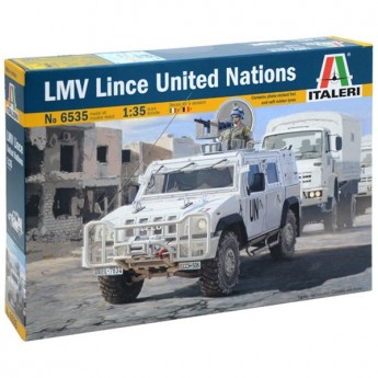 ITALERI 6535 Сборная модель бронеавтомобиля LMV Lince United Nations (1:35)