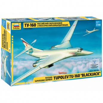 Звезда 7002 Сборная модель самолета Ту-160 (1:144)