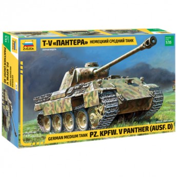 Звезда 3678 Сборная модель танка "Пантера" (1:35)