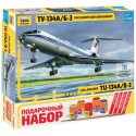 Звезда 7007П Сборная модель самолета Ту-134А/Б-3. Подарочный набор (1:144)