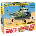 Звезда 7230П Сборная модель вертолета Ми-8. Подарочный набор (1:72)