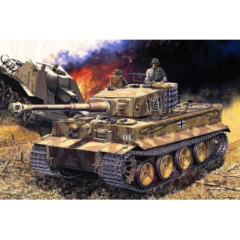 Academy 13265 Сборная модель танка Pz. Kpfw. VI Тигр ср. вып. (1:35)
