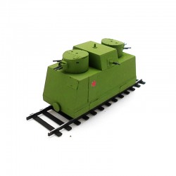 Soviet Armour SA429 Готовая модель бронедрезины Ленинградской (1:72)