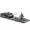 HeavyMetal.Toys Модель танка M48A5 PATTON из металла с подставкой (1:72)