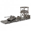 HeavyMetal.Toys Модель танка BAT.-CHÂTILLON 25 T из металла с подставкой (1:72)