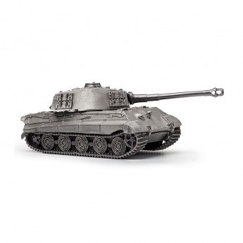 HeavyMetal.Toys Модель танка Tiger 2 из металла без подставки (1:100)