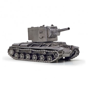HeavyMetal.Toys Модель танка КВ-2 из металла без подставки (1:100)