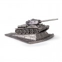 HeavyMetal.Toys Модель танка Т34-85 из металла с подставкой (1:100)