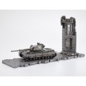 HeavyMetal.Toys Модель танка SUPER CONQUEROR из металла с подставкой (1:72)