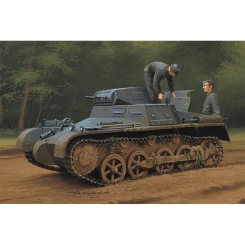 Hobby Boss HB80145 Сборная модель танка German Panzer 1Ausf A Sd Kfz 101 (Early/Late Version) (1:35)