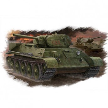 Hobby Boss HB84806 Сборная модель танка T-34/76 (мод 1942 Factory No.112) (1:48)