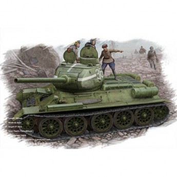 Hobby Boss HB84807 Сборная модель танка T-34/85 (мод 1944 г) (1:48)