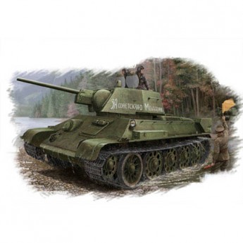 Hobby Boss HB84808 Сборная модель танка T-34/76 (мод 1943 Factory No.112) (1:48)