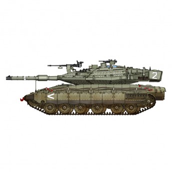 Hobby Boss HB82915 Сборная модель танка IDF Merkava Mk.IV (1:72)