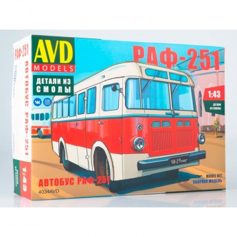 AVD 4034AVD Сборная модель автобуса РАФ-251 (1:43)